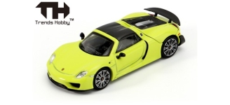 Trends Hobby 864TH000002 - 1:64 - Porsche 918 Spyder - giftgrün